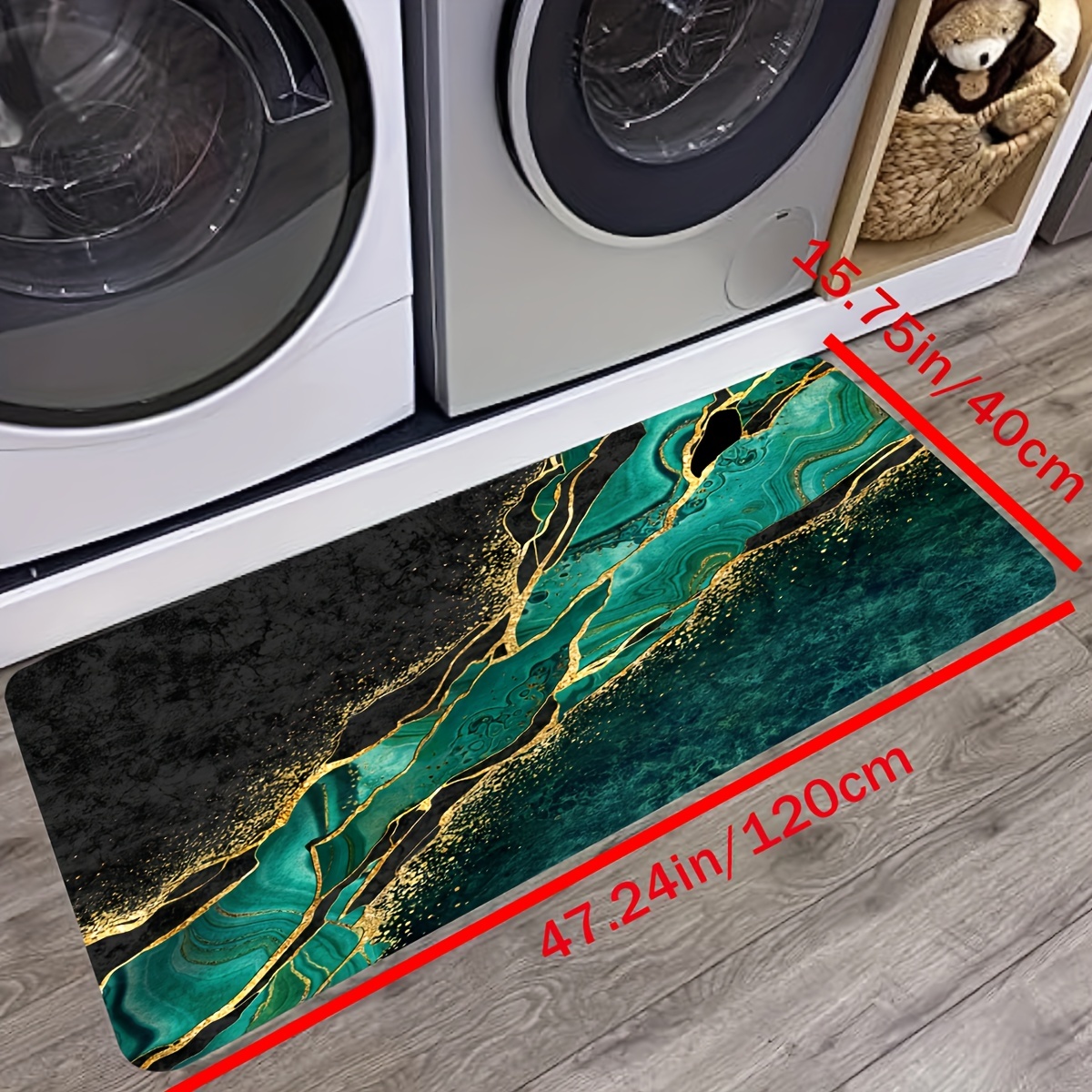 Marble Kitchen Mats For Floor Cushioned Kitchen Rug For Comfortable  Standing Waterproof, Easy Clean, Non-slip, Thick Kitchen Mat Set For Home  Office, Sink, Laundry - Temu