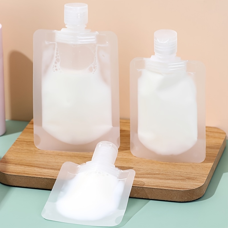 Leakproof Refillable Squeeze Pouch for Toiletries