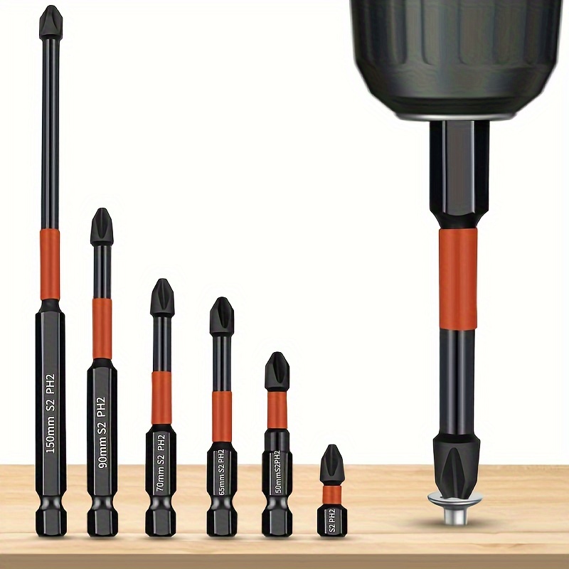 Drill Bit Extension Set Magnetic Drill Screwdriver Bit - Temu