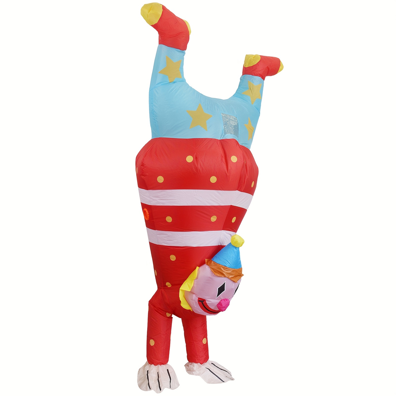 Déguisement adulte GENERIQUE Costume clown gonflable déguisement fete  accesssoire costume insolite drole