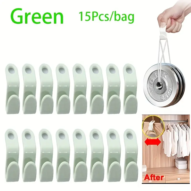 15 35pcs Clothes Hanger Connector Hooks Extra Large Size Space