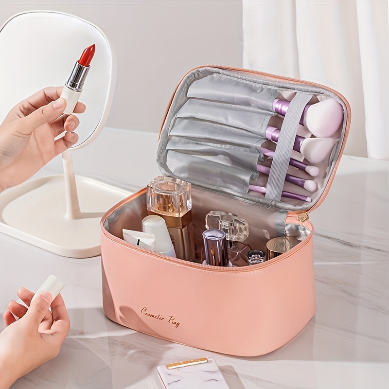Sacchetto borsa organizer cosmetici tasche oggetti make up trucco