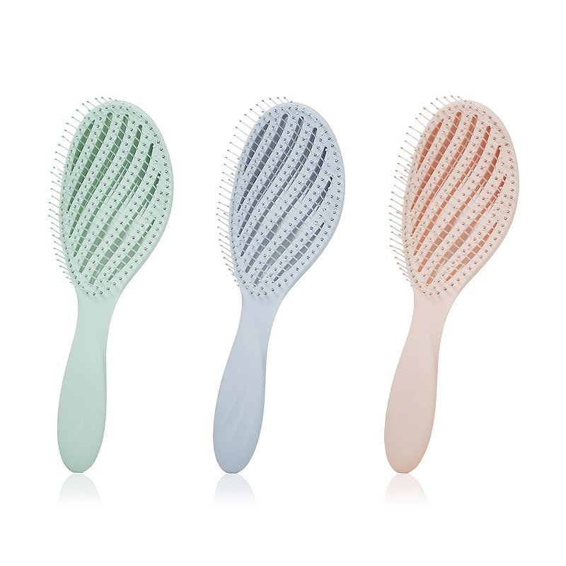 Comb Brush Comb Scalp Massage Comb Hair Styling Tool Wet Dry Roll