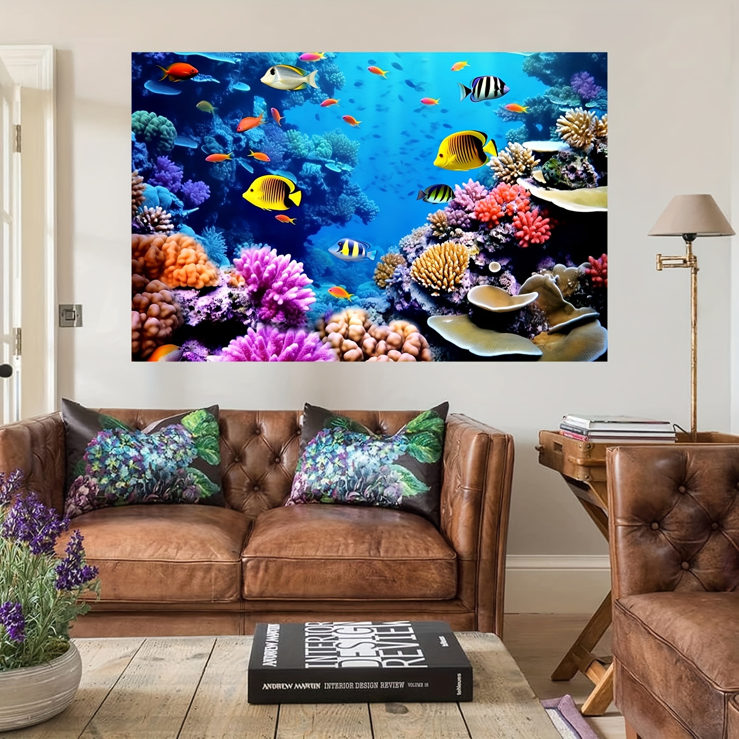 Seaweed metal wall hanging, seaweed wall decor, beach house decor, coastal  themed decor, finding Nemo decor, children’s room decor
