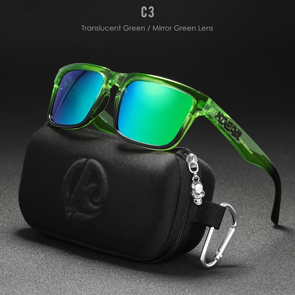 Shop 915 Generation Kdeam Mens Sport Sunglasses Polarized Lens Square Frame  Online