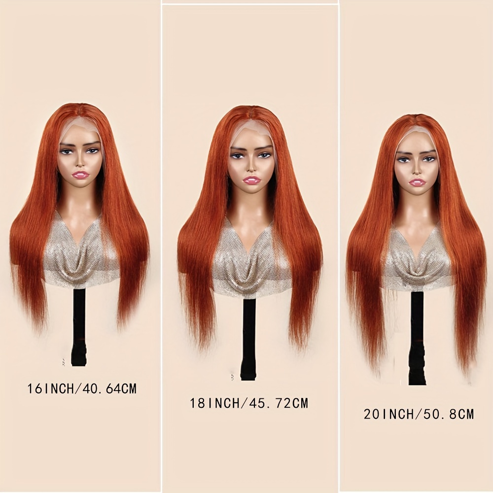 150 Density 13 4 Lace Front Wig Long Straight Hair Wig Temu