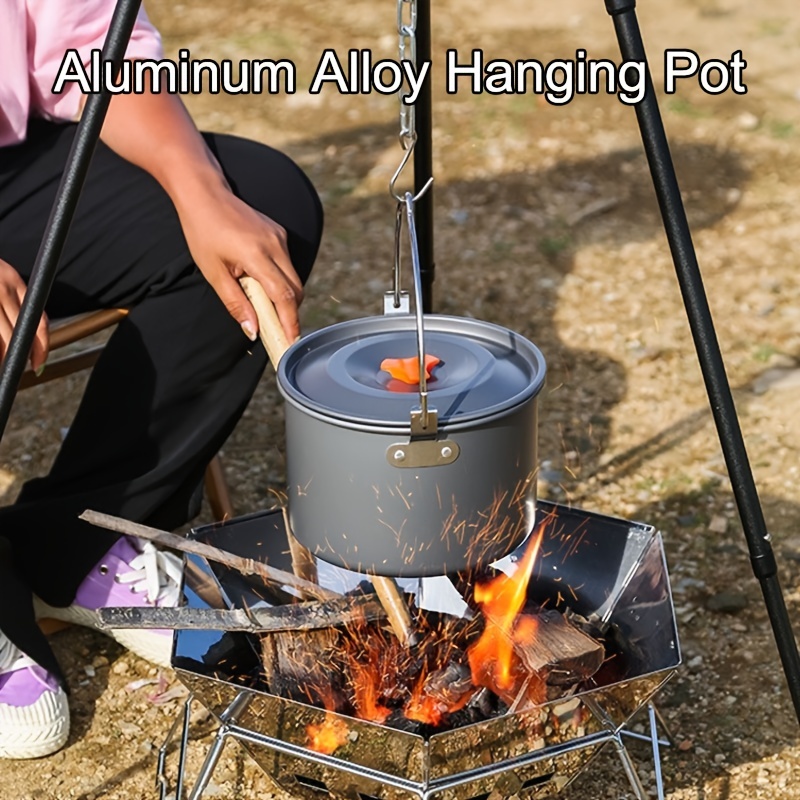 large aluminum cooking pot