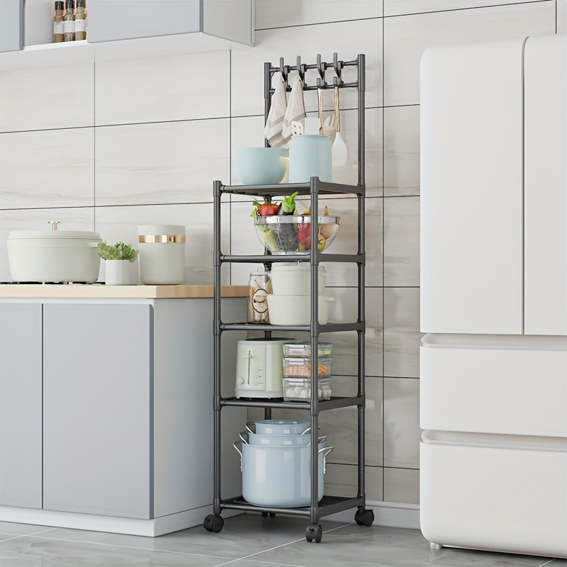 Multi layer Kitchen Storage Hook Shelf Under Cabinet Pots - Temu