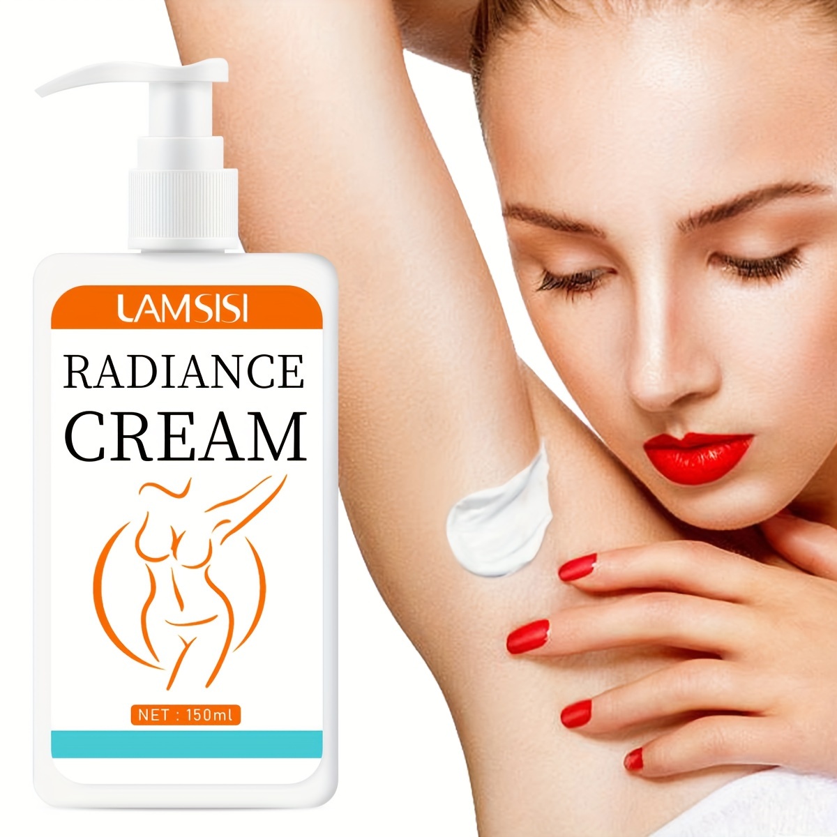 Intimate Area Skin Lightening Cream, Skin Bleaching Cream for Private Area,  Natural Skin Whitening Cream for Underarms, Knees, Elbows, Inner Thigh