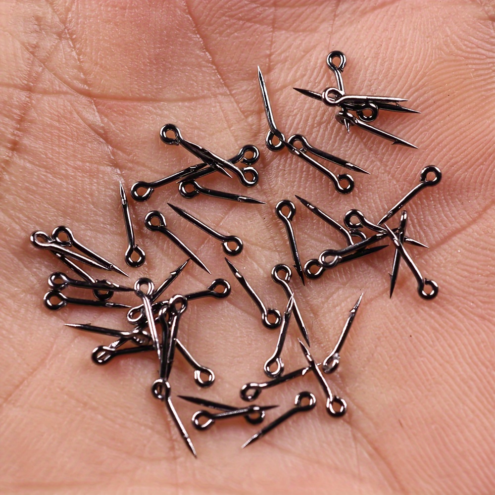 30pcs Carp Fishing Accessories Maggot Bait Spike Hair Ronnie Rig Carp Hook  Bait Sting Pop Up Boilies Pin For Carp Tackle Needle