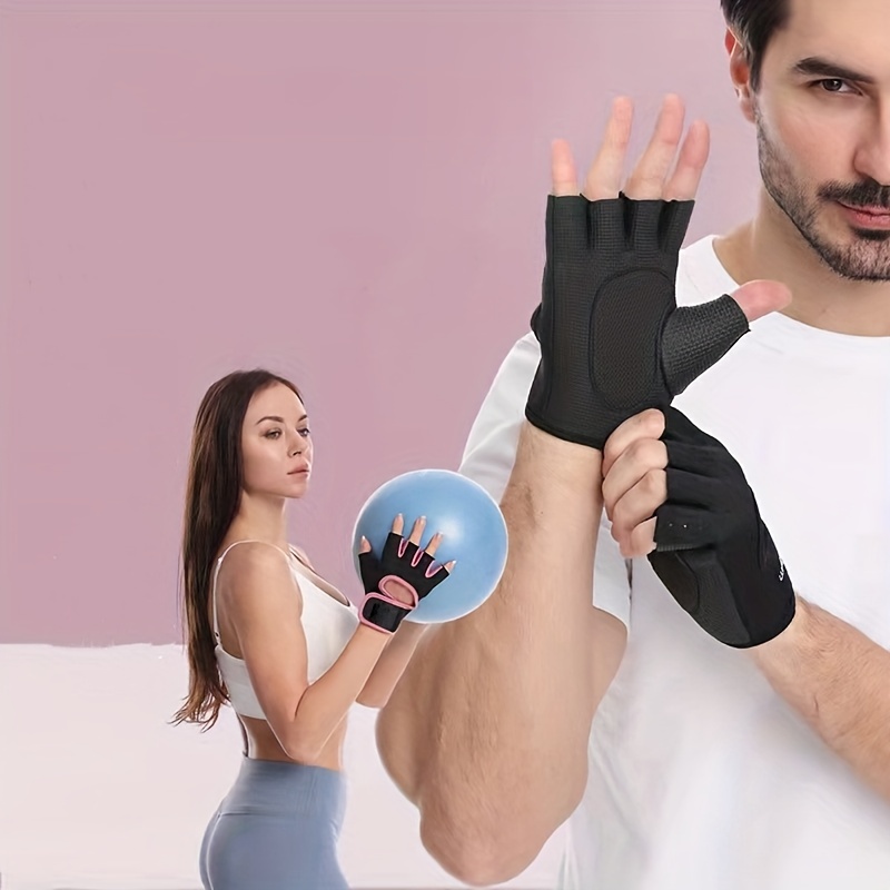 Workout Gloves Hand Grips Fitness Gloves Pads Glove for Men Women Yoga