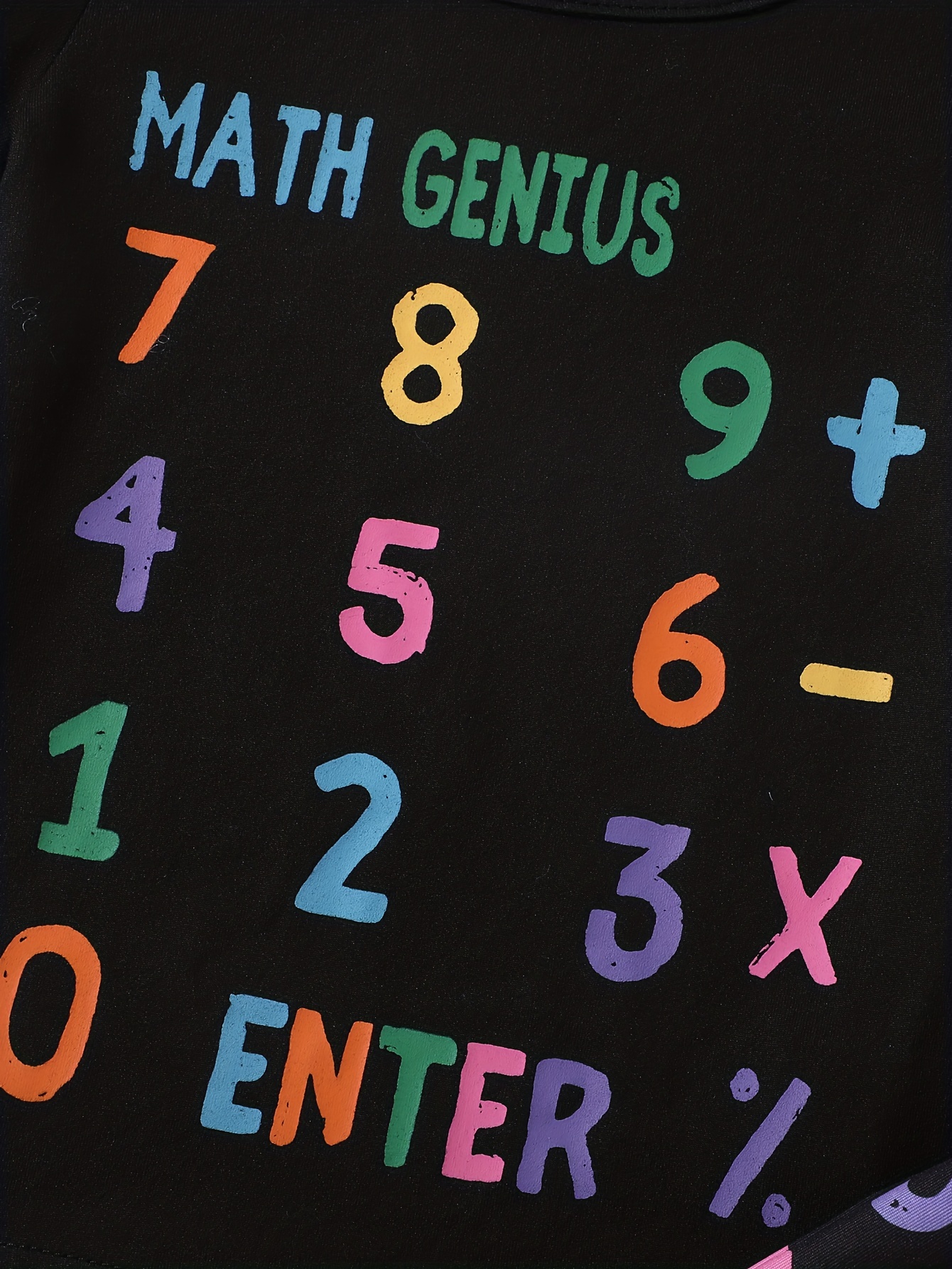 Sports Jerseys and Numbers for Math Products