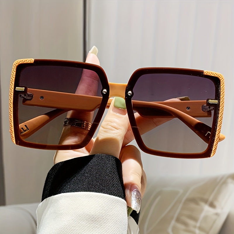 Oversized Square Fashion Sunglasses For Women Polarized Gradient Uv400 Sun  Shades For Driving Shopping Party - Temu Ireland