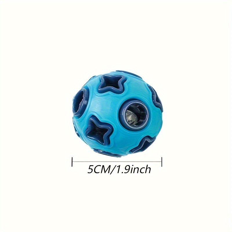 Dog Treat Ball 4.7, Giggle Mentally Stimulating Dog Toys Squeaky