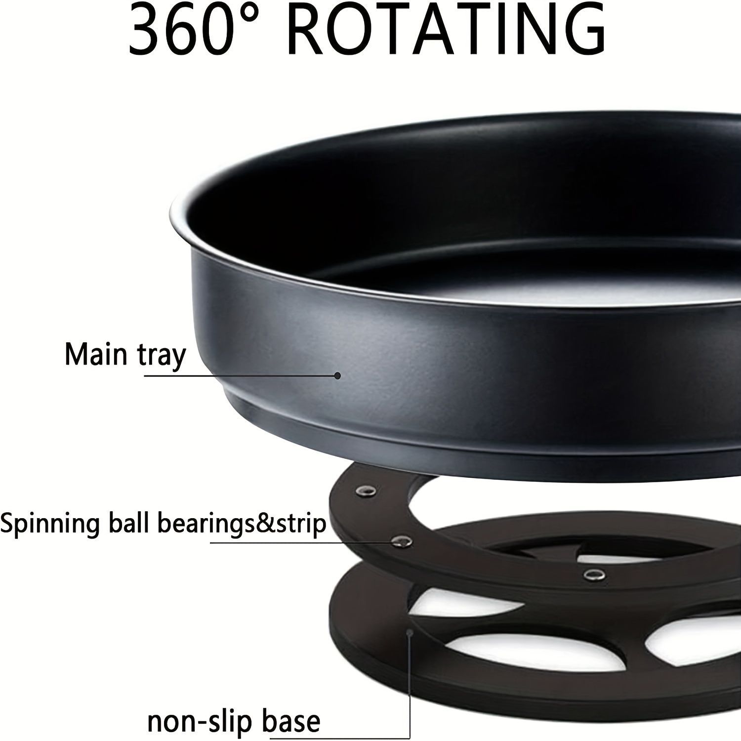 Cast-Iron rotating Pan Holder