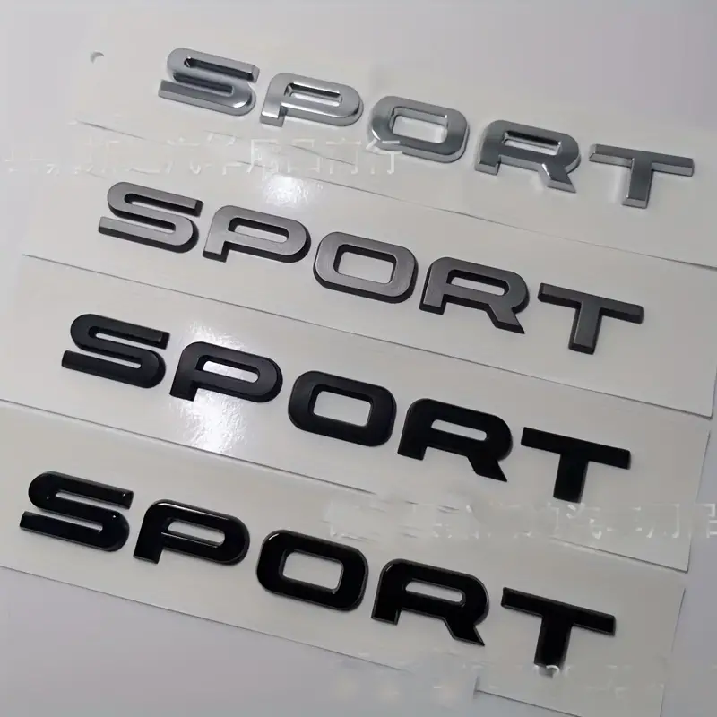 3d Abs Sport Logo Emblem Auto Hinten Stamm Abzeichen - Temu Germany