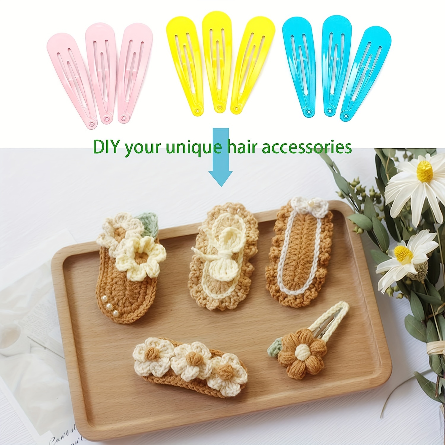 80Pcs Snap Hair Clips, 2 Inch Metal Barrettes No Slip Cute Solid Candy  Color Hair Clips Accessories for Girls, Women, Kids Teens or Toddlers