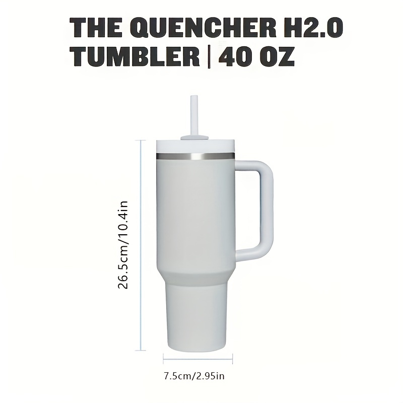 40oz Stanley Adventure Quencher H2.0 Tumbler With Handle Stainless Steel 40  Oz Water Bottle Vacuum