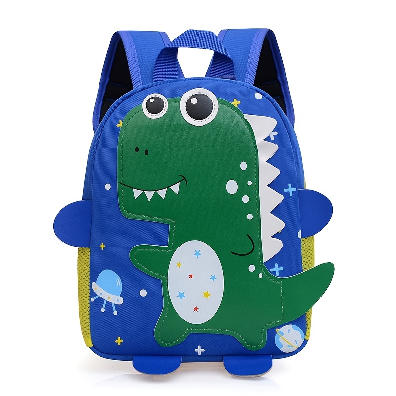 Kids Backpack Unicorn Dinosaur Pattern School Bag