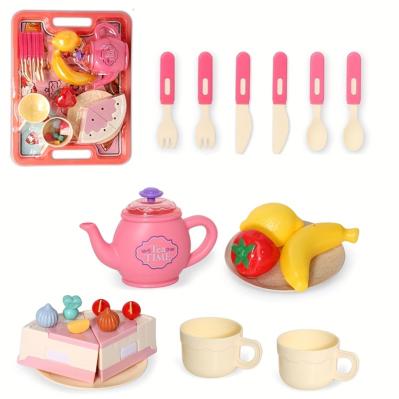 Tea Set For Little Girls Tea Party Set Tea Set For Toddlers - Temu