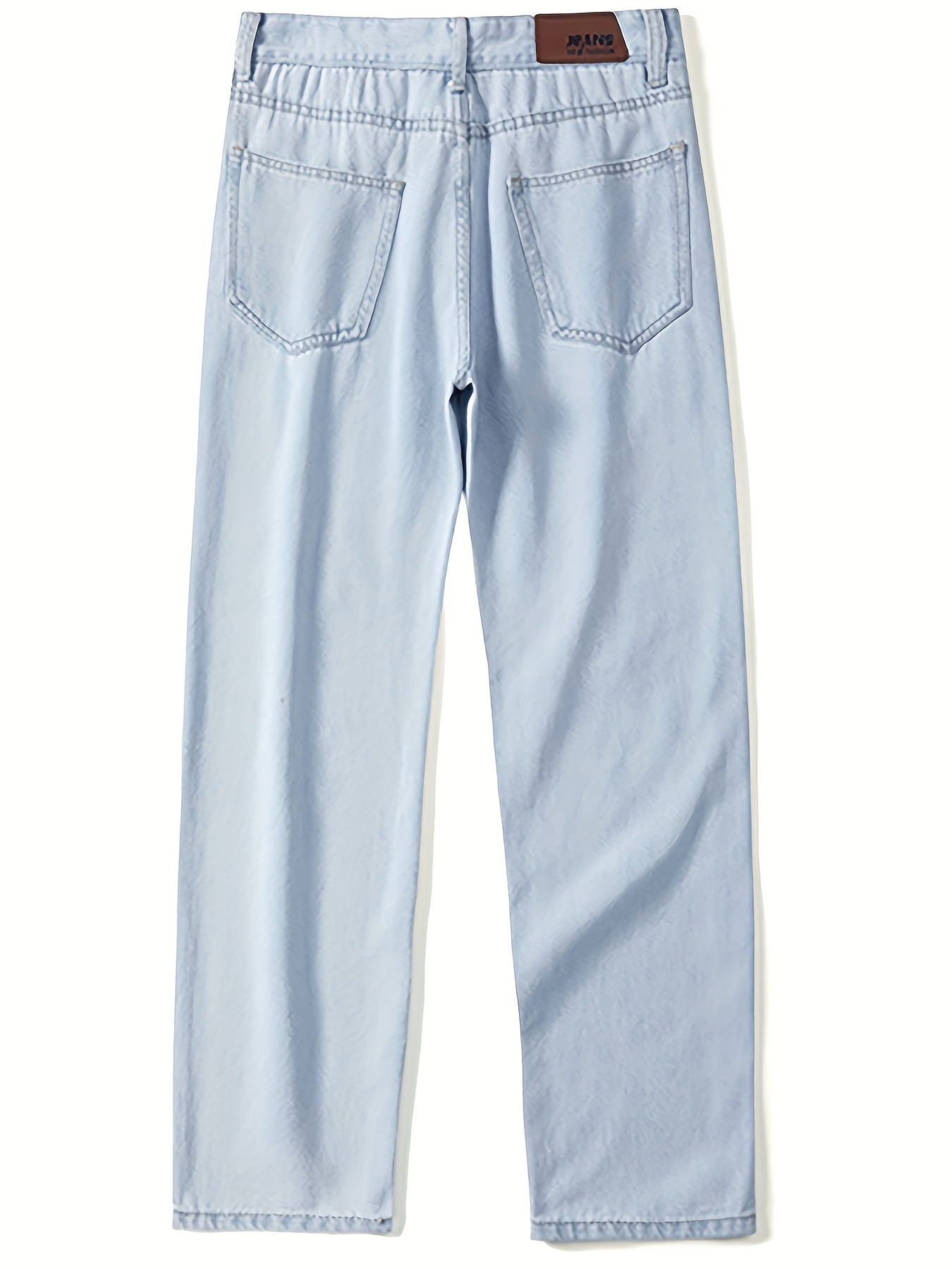 Men's Ripped Jeans Casual Street Washed Denim Pants