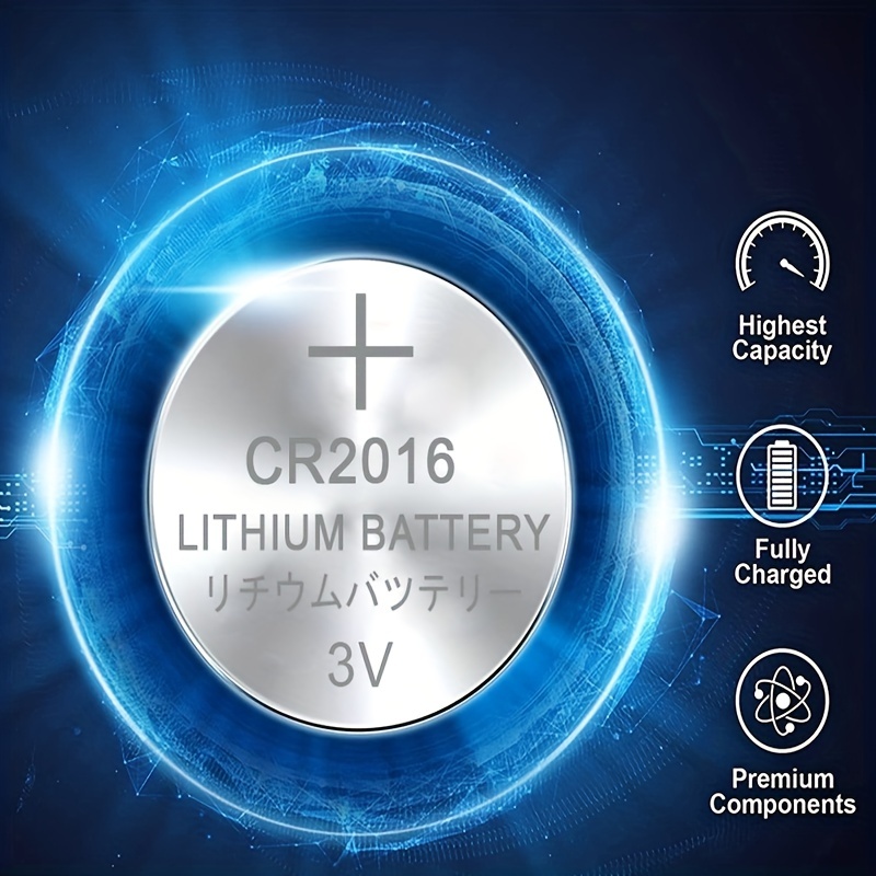 Cr2016 Cr2025 Cr2032 Button Battery Electronic Remote - Temu