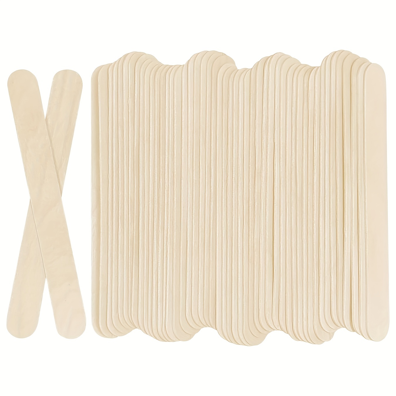 Bastoncini di ghiacciolo in legno naturale ghiacciolo artigianale per uso  alimentare bastoncini di lecca-lecca in legno multiuso