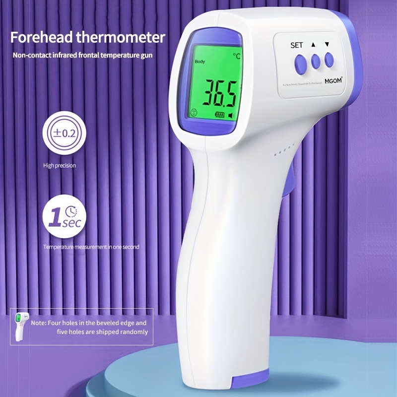 1pc Frontal Temperature Gun: Home Handheld Thermometer For Non-Contact  Reading - Accurate & Fast ,Christmas, Halloween,Thanksgiving Day Gift