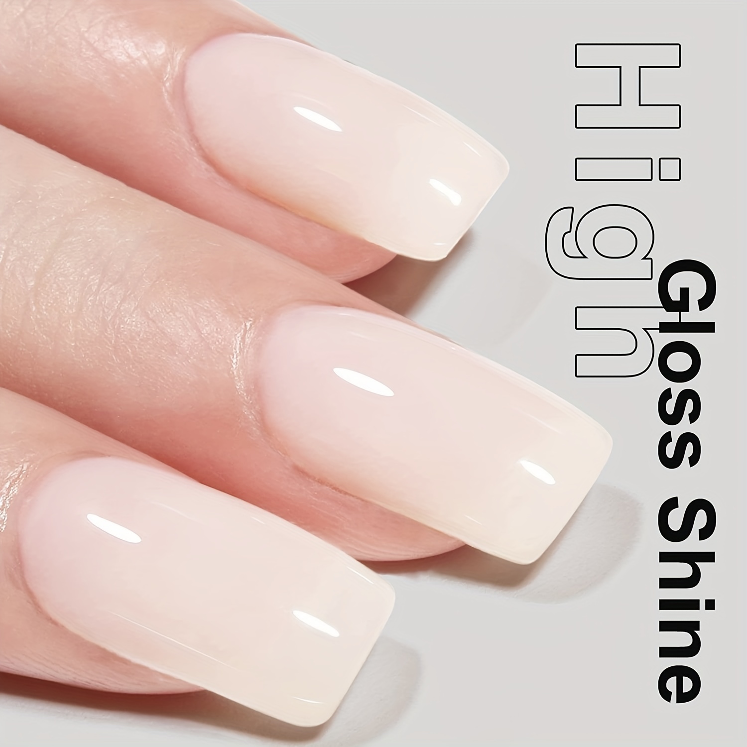 White Bunny 057 DND DC Gel Nail Polish Duo Gel & Lacquer - Etsy Sweden