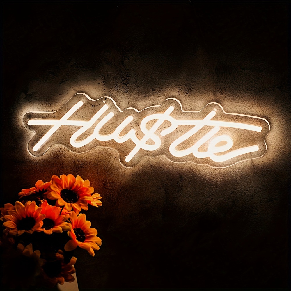 Led Neon Sign For Wall Decor, Humble Led Neon Lights Party Decorations, Usb  Powered Switch Adjustable Brightness Led Neon Lights, For Office Room, Gym