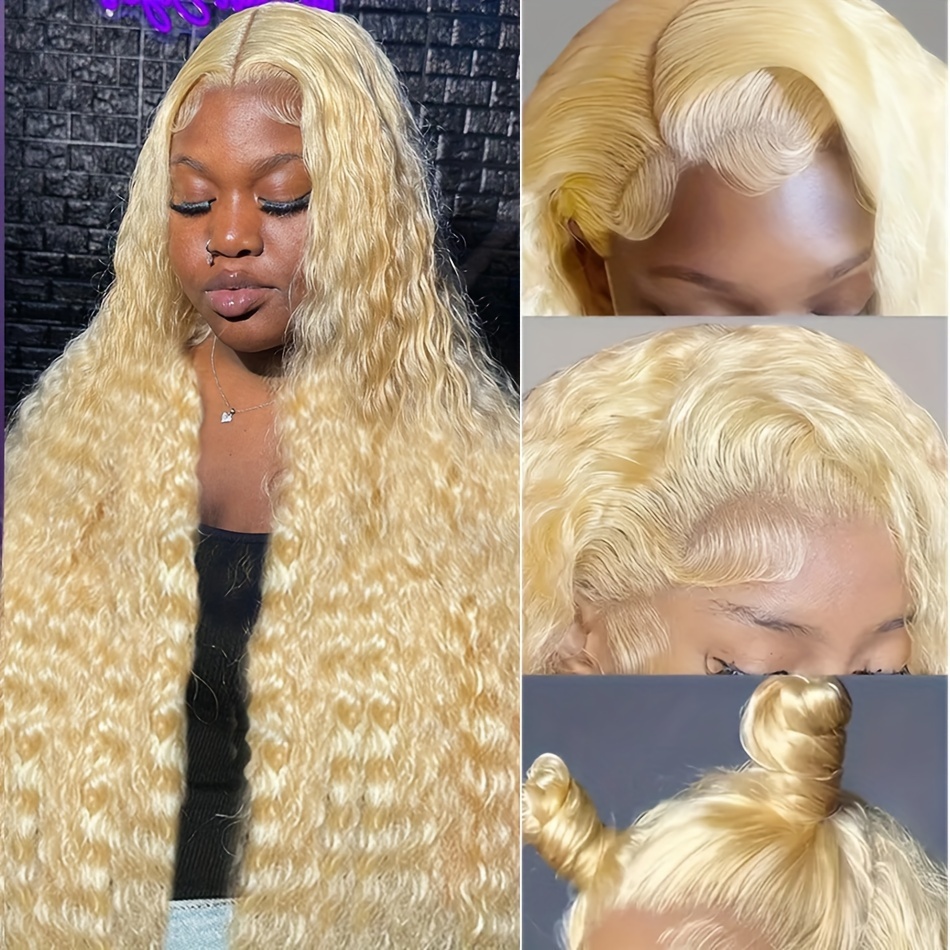 Human Wig Blonde Temu Canada