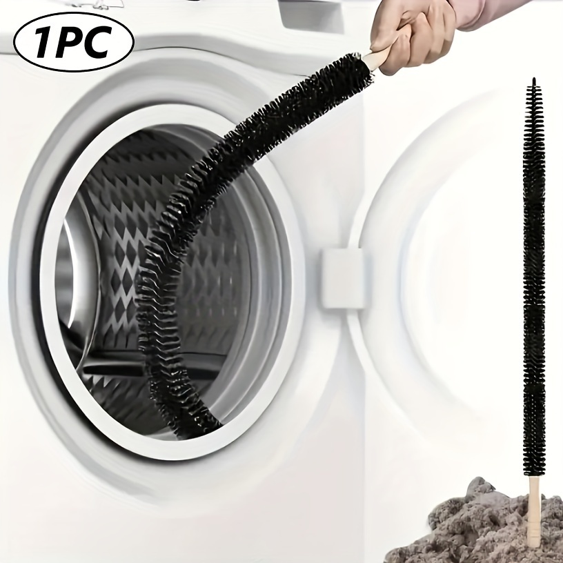 1pc, Dryer Vent Cleaner Kit Dryer Lint Brush Vent Trap Cleaner Long  Flexible Refrigerator Coil Brush 17.72inch 28.35inch