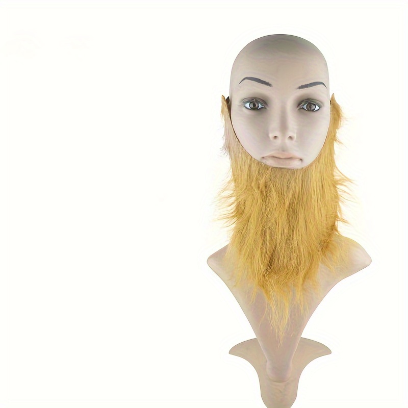 Barba artificiale Halloween Baffi finti Lanugine lunghe Realistici Puntelli  per feste con barba finta – i migliori prodotti nel negozio online Joom Geek