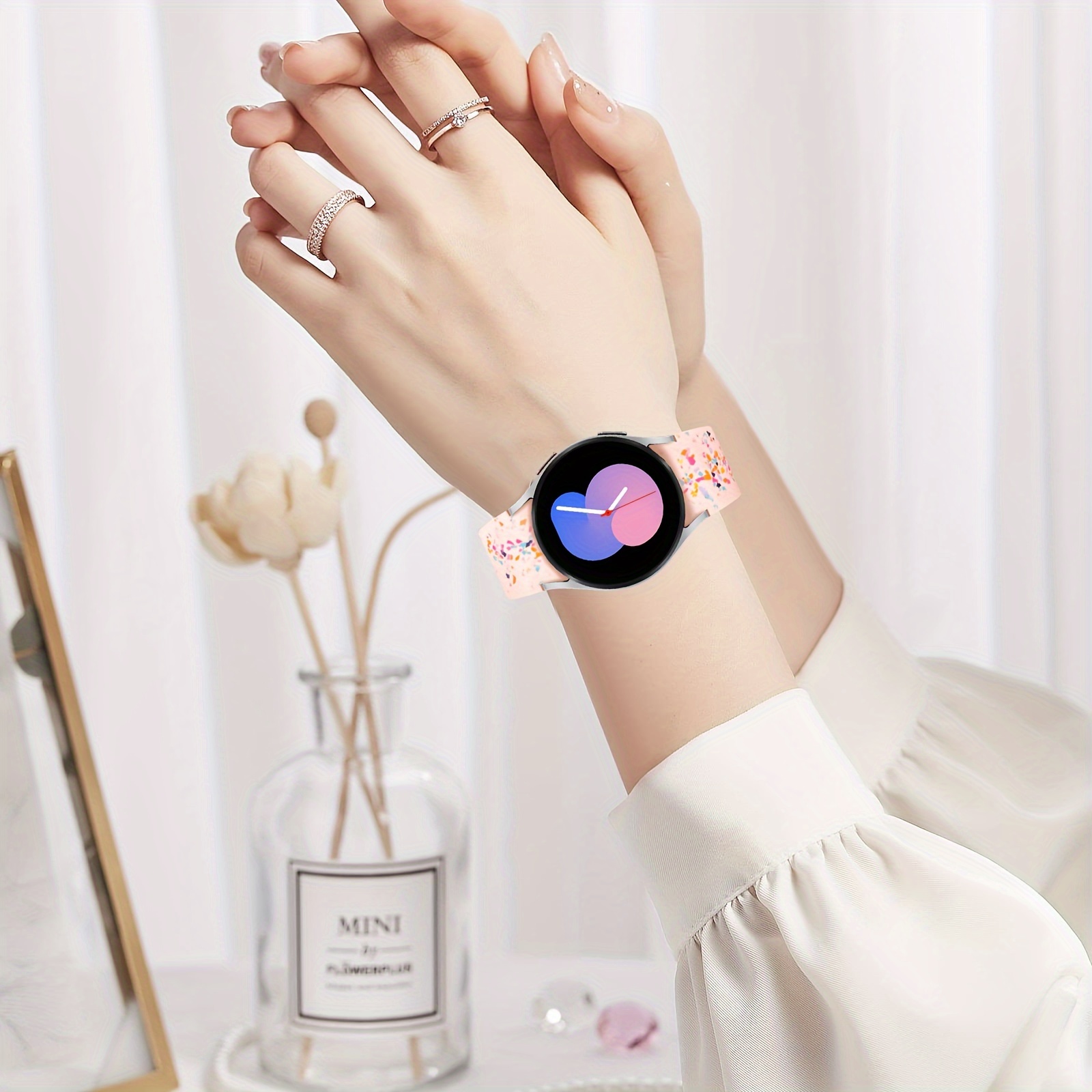 Watch Band Compatible Galaxy Watch 6/5/4 Band - Temu Canada