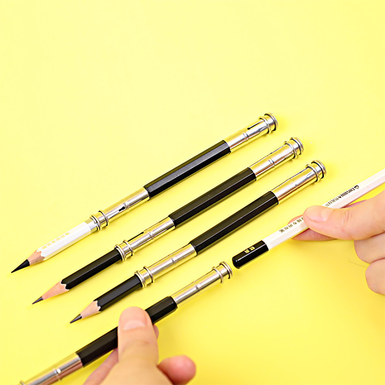 Adjustable Metal Pencil Extender For Artists Pencil Pull Pro - Temu