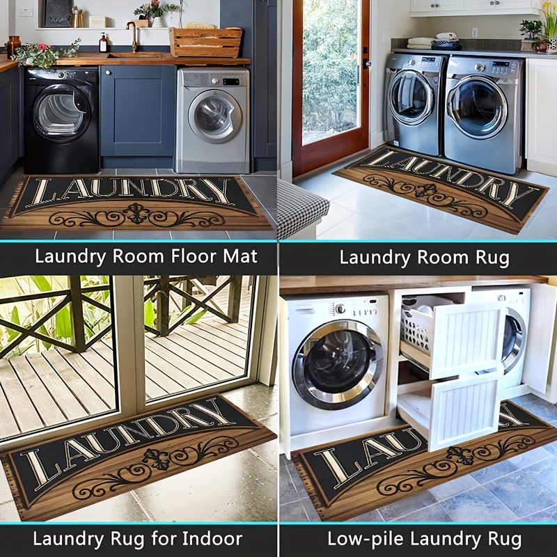 Laundry Rugs And Mats Laundry Room Decor Kitchen Flooring Laundry