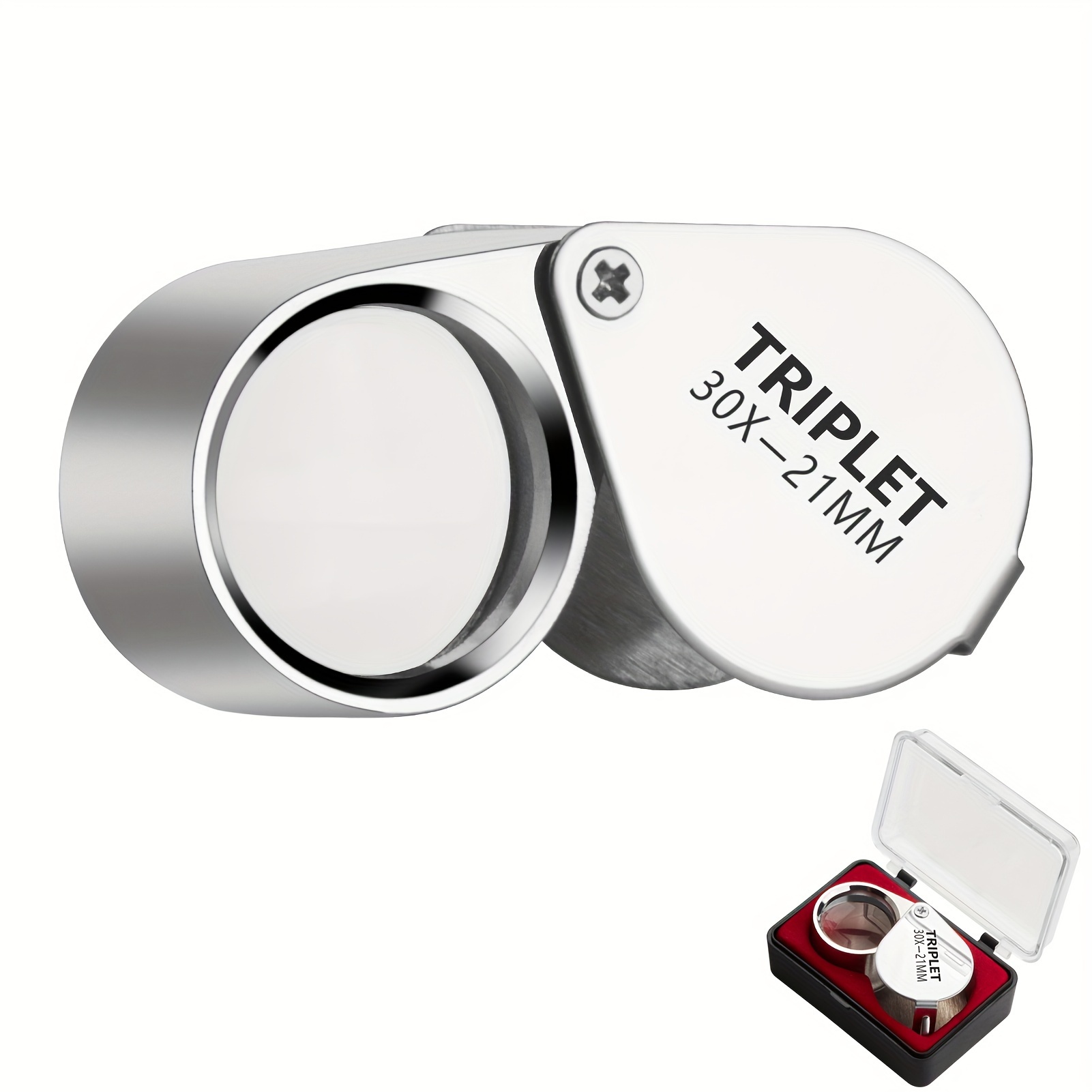94pd Jewelers Eye Loupe Loop Magnifier Monocular Magnifying - Temu