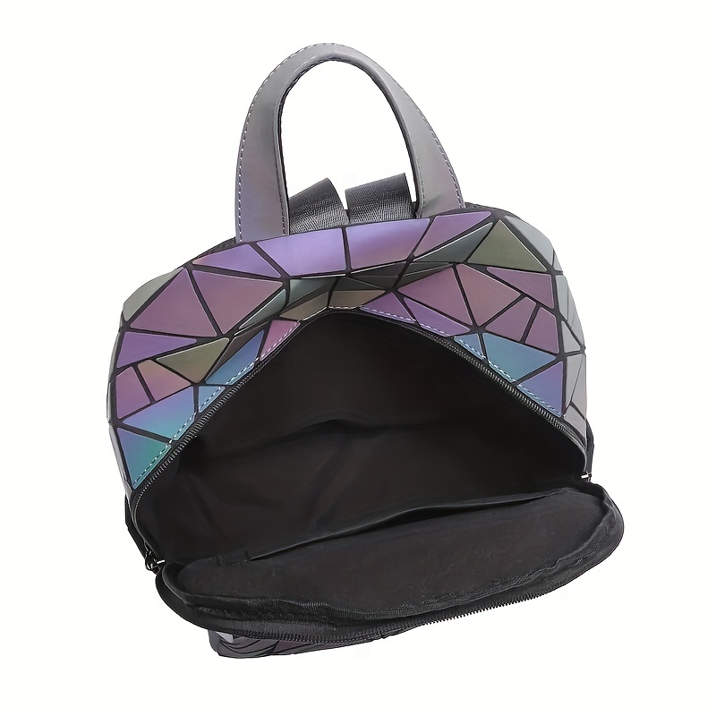 Iridescent hotsell geometric backpack