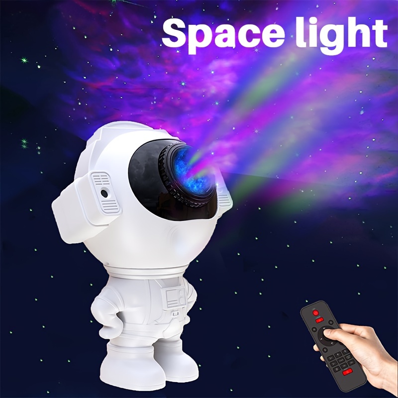 Remote Control Space Buddy Night Light with Timer for Gaming Room and Home  Theater
