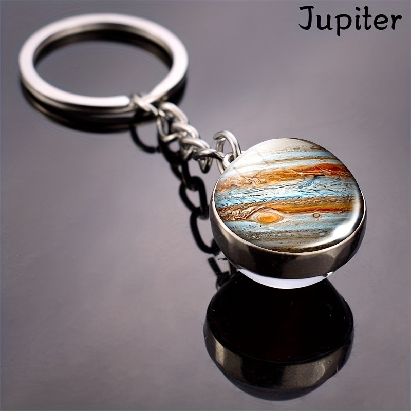 Astronaut Solar System Keychain Planet Key Ring Purse Bag Backpack Car  Charm Earbud Case Accessory Souvenir Gift - Temu