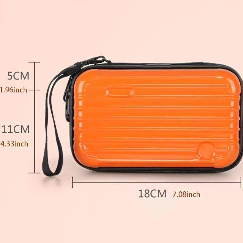 Luggage Small Bag Crossbody Shoulder Personality Hand-Held Mini Suitcase-Box