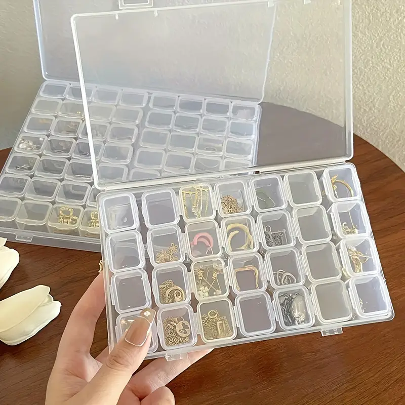 Plastic Storage Box Diamond Painting Kits Nail Art - Temu