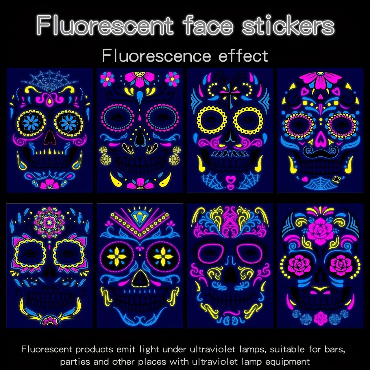 Fluorescent/Neon Stickers