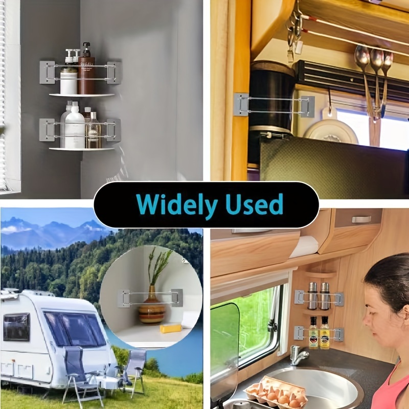 Estanterías adhesivas para el baño de tu autocaravana - Accesorios para  Camperizar