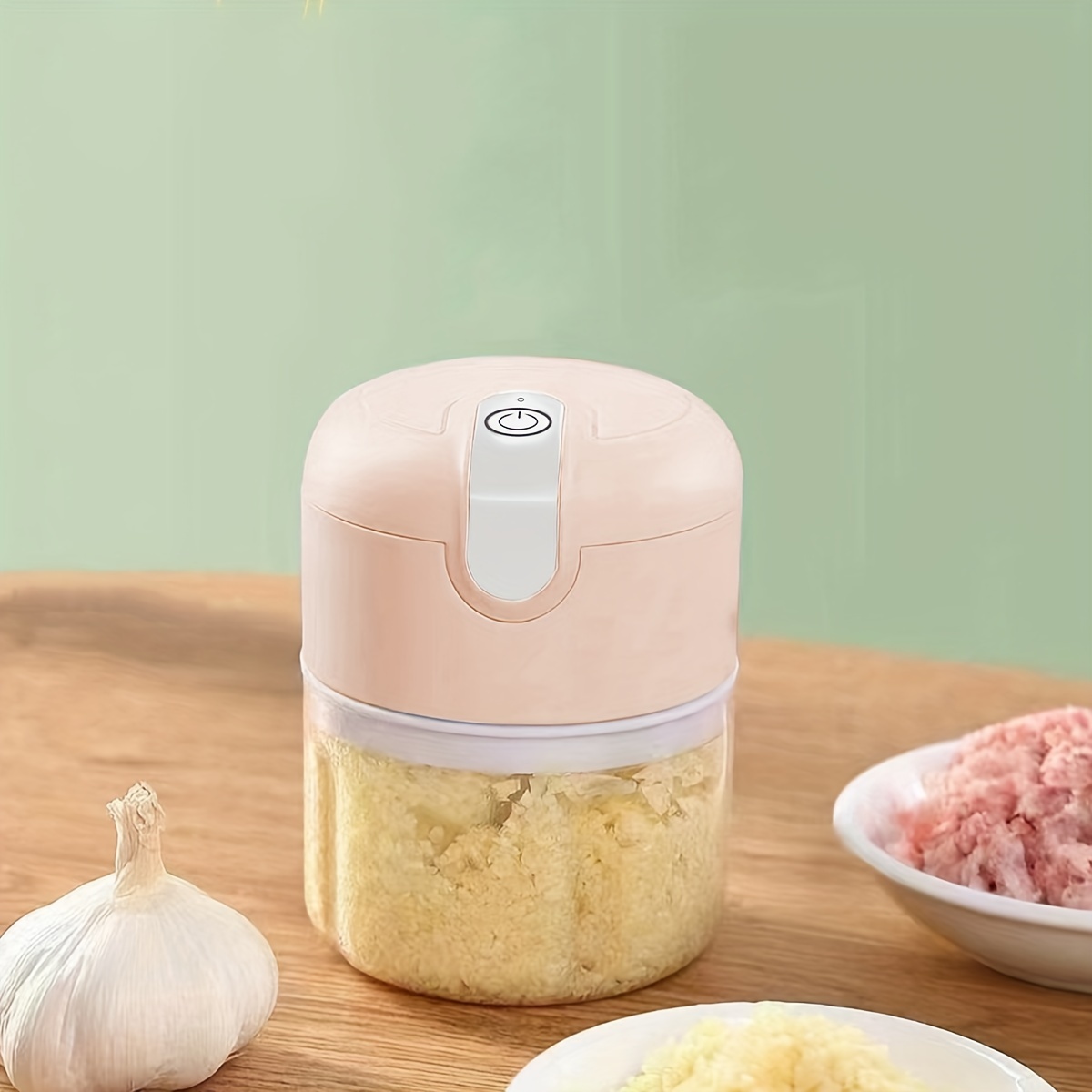 Electric Meat Grinder: Small Household Multifunctional Mincer For Garlic,  Stirring, And Complementary Food Cooking!