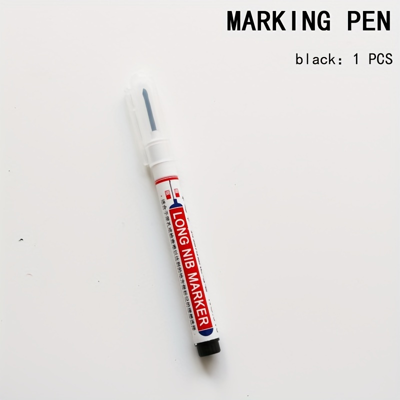 Long Tip Marker Oily Construction Site Carpentry Special - Temu