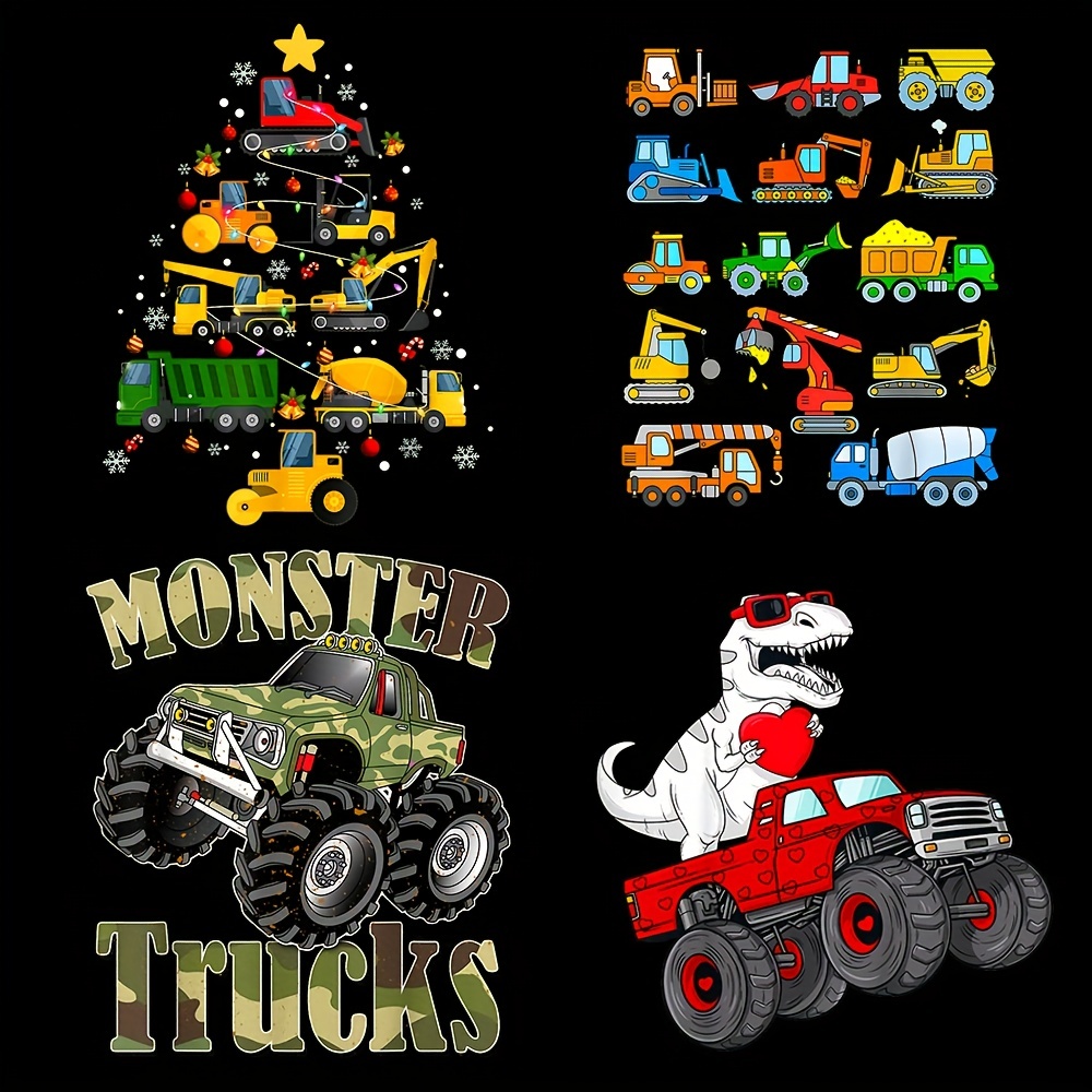 Monster Truck Stickers Truck Car Stickers Car Stickers - Temu