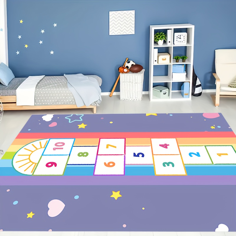 Children' Count Hopscotch Rugs Soft Anti slip Carpet - Temu Australia