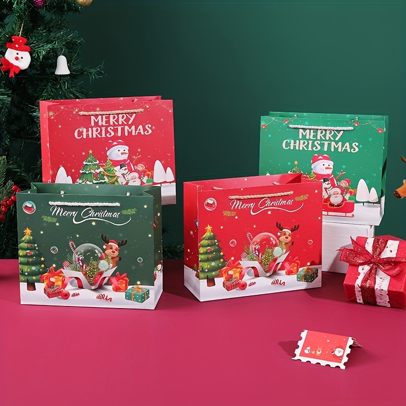 Marry Christmas Candy Gift Packaging Bag Christmas - Temu