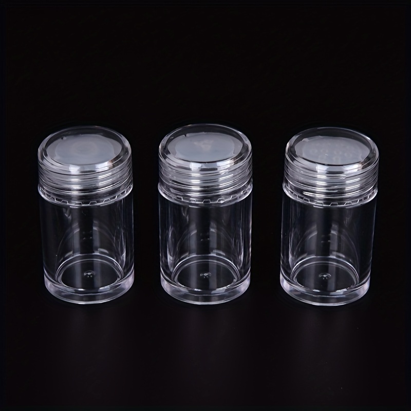 FRCOLOR butter loose powder makeup powder small containers with lids powder  container small jar small powder jar sample containers sample jars Body